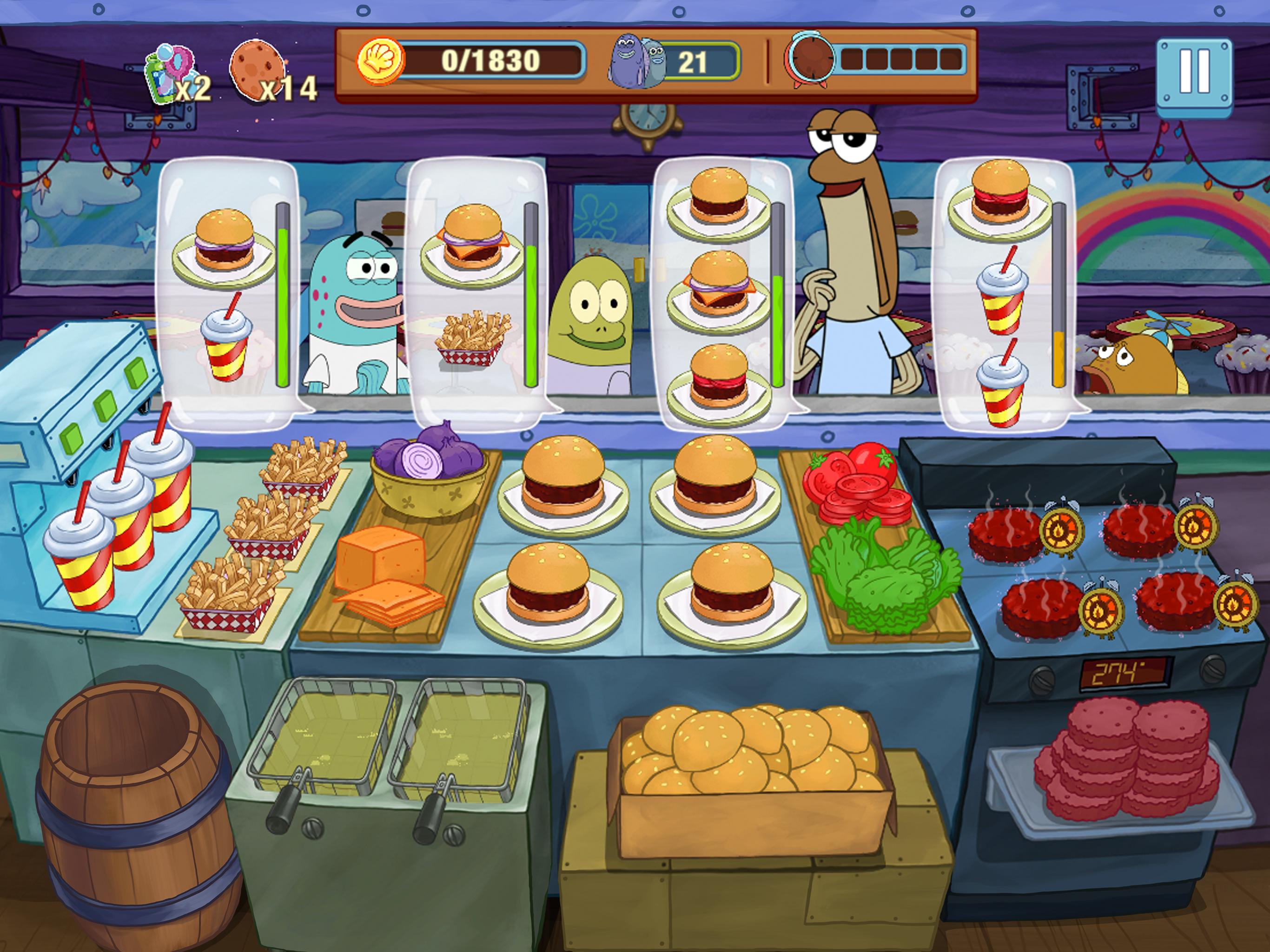 Spongebob Krusty Cook Off For Android Apk Download - getting a job with spongebob at the krusty crab roblox fast food