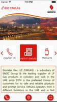 Emirates Gas الملصق