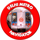 Delhi Metro Nav Fare Route Map Zeichen