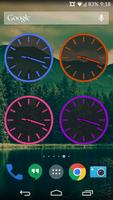 Glossy Analog Clock Widgets screenshot 2