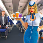 Air Hostess Games Simulator icône