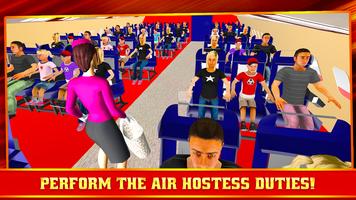 Air Hostess Games Simulator capture d'écran 1