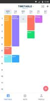 School Planner - Class Timetab Cartaz