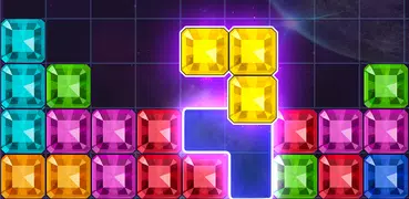 Jewel Block Puzzle Games - Pedra lendária