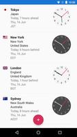 World Clock ภาพหน้าจอ 2