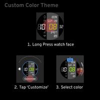 LCD Custom Color Watch Face 截图 2