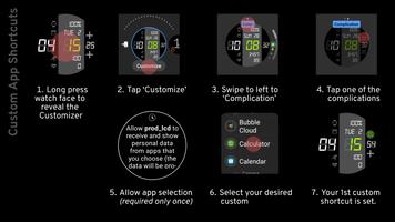 LCD Custom Color Watch Face 截图 3