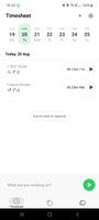 Time Tracking App TimeCamp تصوير الشاشة 2