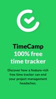Time Tracking App TimeCamp poster