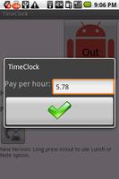 TimeClock Punch In পোস্টার