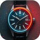 ClockCraft وساعة النيون APK
