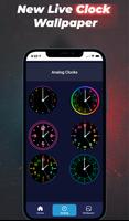 ClockCraft وساعة النيون الملصق