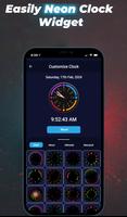 ClockCraft وساعة النيون تصوير الشاشة 1