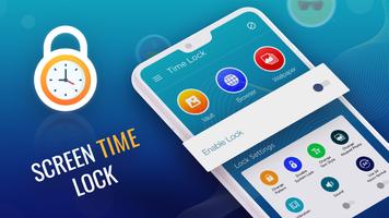 screen locker: time passcode Affiche