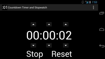 Countdown Timer and Stopwatch Affiche