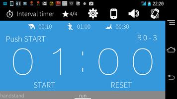 Interval Timer+ HIIT Training Cartaz