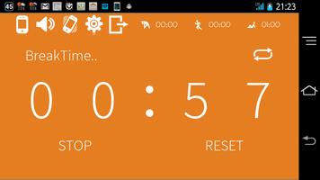 Interval timer Sports&Fitness captura de pantalla 1