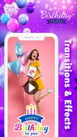 1 Schermata Birthday Video Maker 2022