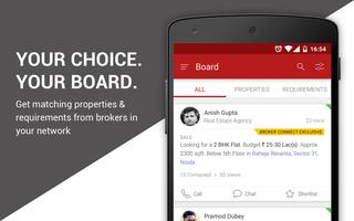 Magicbricks Broker Connect Plakat