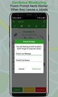 Employee Time Clock w/ GPS, Sc স্ক্রিনশট 2