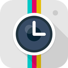 Timestamp Camera : VHS Time, Date - Photo vs Video أيقونة