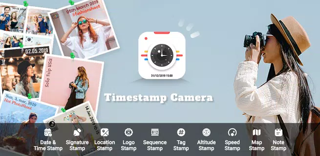 Timestamp camera: Add DateTime