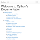 آیکون‌ cython-doc