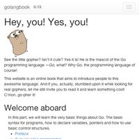 golang book capture d'écran 1