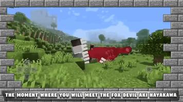 MCPE Chainsaw man Mod 截圖 2