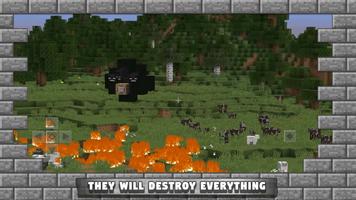 Monster Wither mod for MCPE Ekran Görüntüsü 1