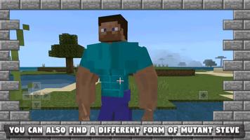 Steve Mutant for MCPE capture d'écran 2