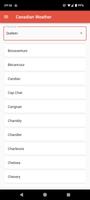 Canadian Weather স্ক্রিনশট 3