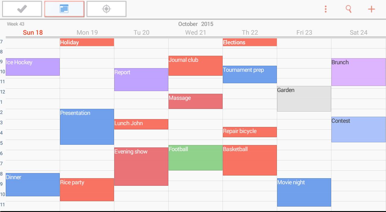 Descarga de APK de Calendario Tareas Organizador para Android