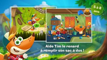 Tim the Fox - Travel Affiche