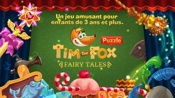 Tim the Fox Puzzle Tales Free Affiche