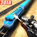 Train Shooting Game: War Games APK