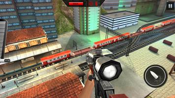 1 Schermata Train Shooting Game: War Games