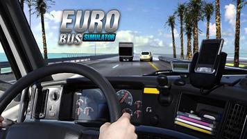 Euro Bus Simulator Games 2022 الملصق