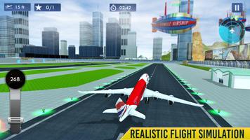 Airplane Flight Simulator 2023 পোস্টার