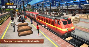 Indian Metro Train Sim 2020 โปสเตอร์