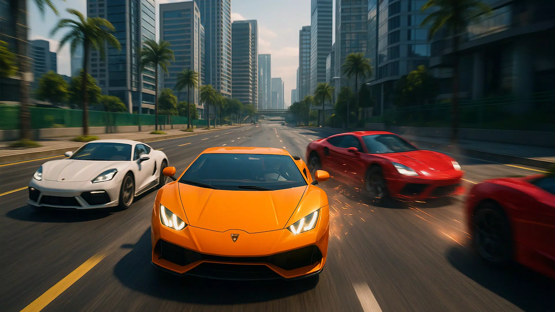 高速公路赛车游戏