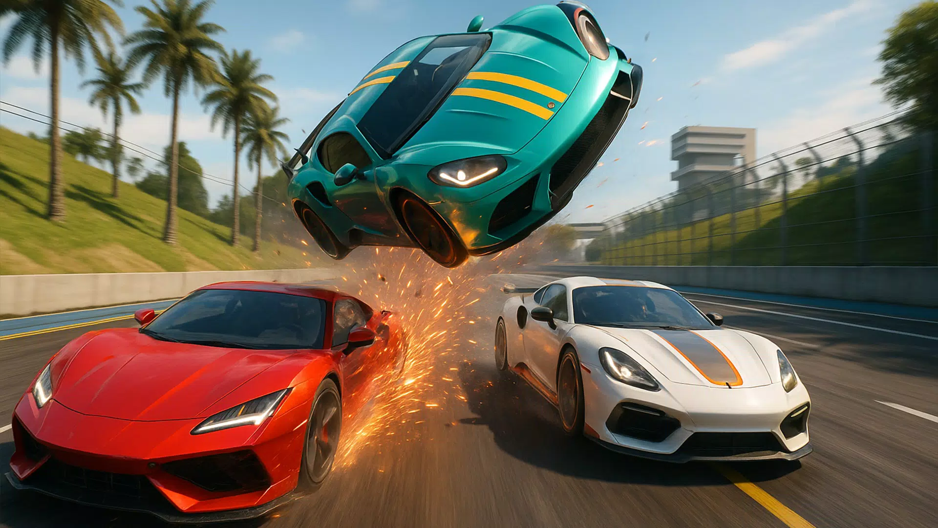 高速公路赛车游戏