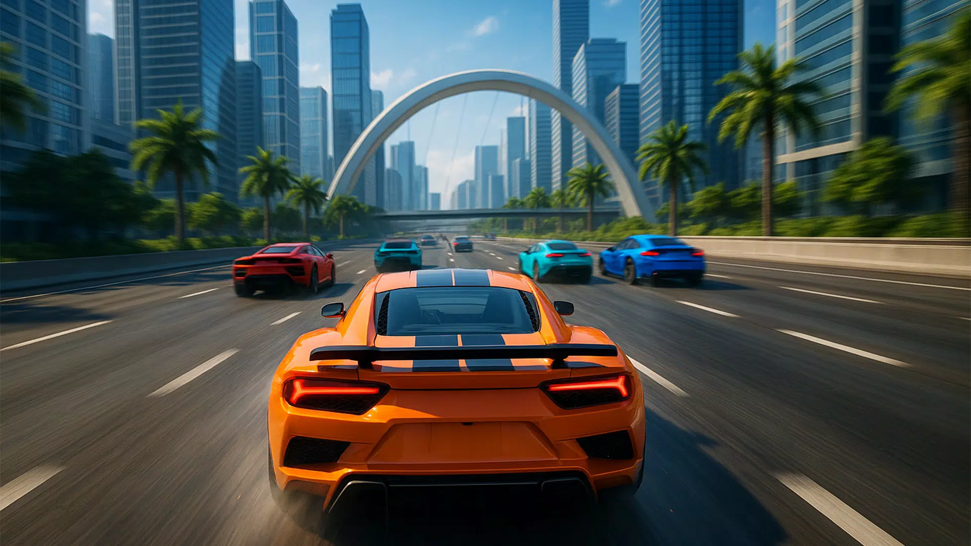 高速公路赛车游戏