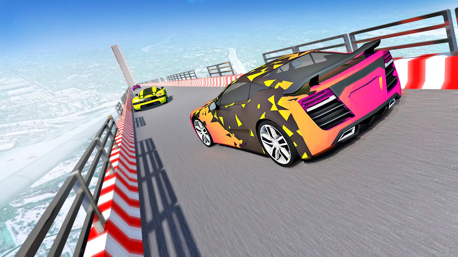 Ramp car racing. Ramp Racing 3d.