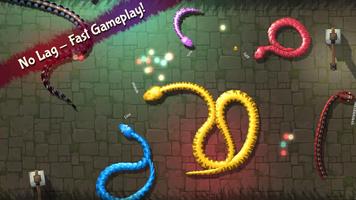 3D Snake . Io - war simulator پوسٹر