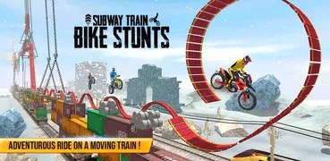 Subway Train - Bike Stunts