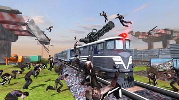 Train shooting - Zombie War скриншот 2