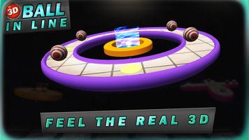 3D BALL IN LINE Screenshot 1