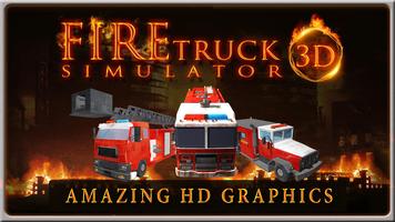 FIRE TRUCK SIMULATOR 3D পোস্টার