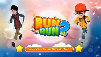 RUN RUN 3D - 2 постер